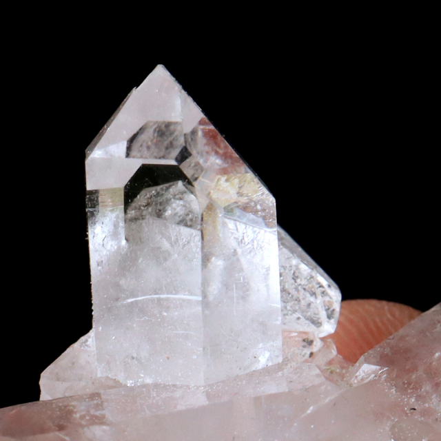 天然 水晶 クラスター ミニ ブラジル ゼッカ産 透明感が美しい ゼッカクォーツ 原石 天然石 1点物 パワーストーン クリスタル