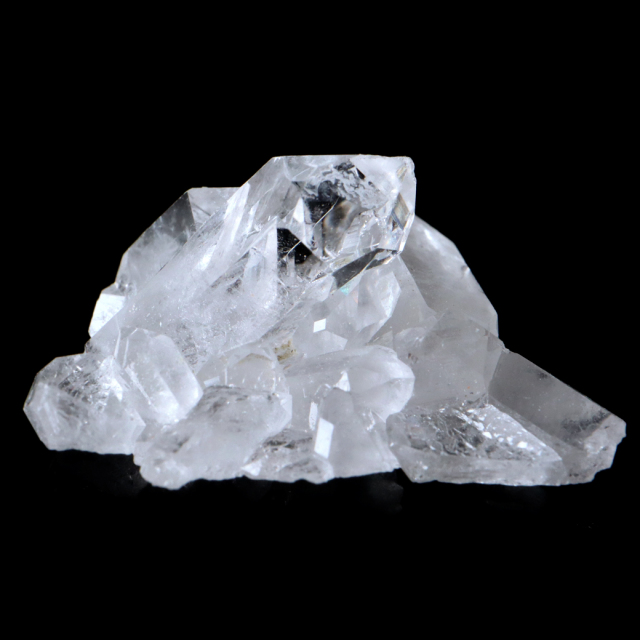 天然 水晶 クラスター ミニ ブラジル ゼッカ産 透明感が美しい ゼッカクォーツ 原石 天然石 1点物 パワーストーン クリスタル