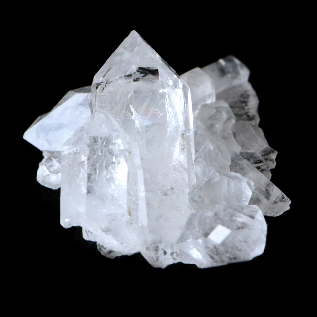 天然 水晶 クラスター ミニ ブラジル ゼッカ産 透明感が美しい ゼッカクォーツ 原石 天然石 1点物 パワーストーン クリスタル