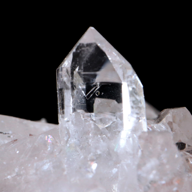 天然 水晶 クラスター ミニ ブラジル ゼッカ産 透明感が美しい ゼッカクォーツ 原石 天然石 1点物 パワーストーン クリスタル