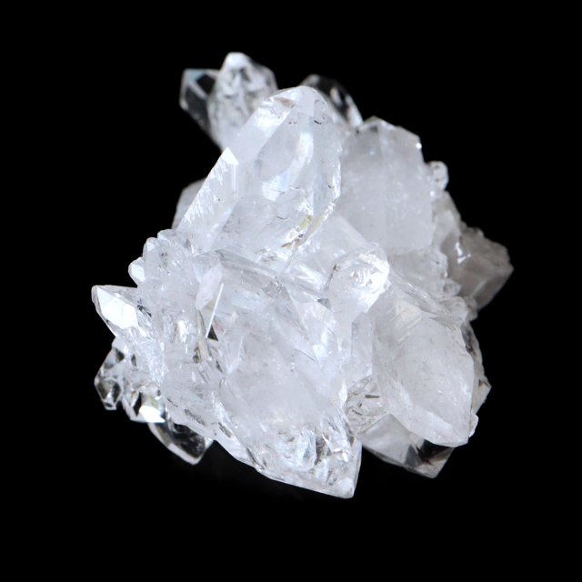 天然 水晶 クラスター ミニ ブラジル ゼッカ産 透明感が美しい ゼッカクォーツ 原石 天然石 1点物 パワーストーン クリスタル