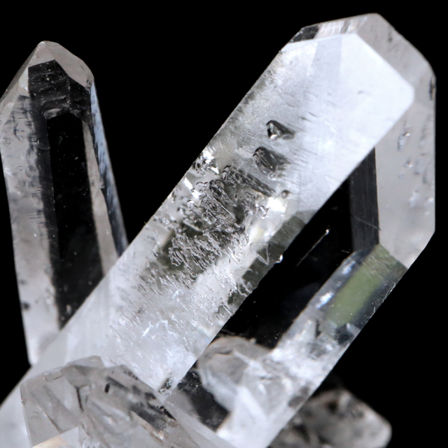 天然 水晶 クラスター ミニ ブラジル ゼッカ産 透明感が美しい ゼッカクォーツ 原石 天然石 1点物 パワーストーン クリスタル