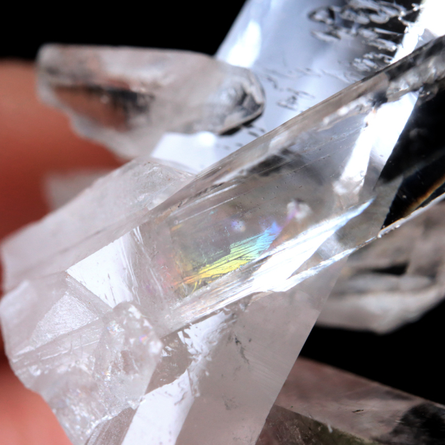天然 水晶 クラスター ミニ ブラジル ゼッカ産 透明感が美しい ゼッカクォーツ 原石 天然石 1点物 パワーストーン クリスタル