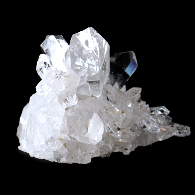 天然 水晶 クラスター ミニ ブラジル ゼッカ産 透明感が美しい ゼッカクォーツ 原石 天然石 1点物 パワーストーン クリスタル