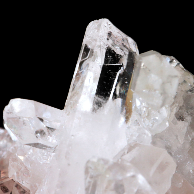 天然 水晶 クラスター ミニ ブラジル ゼッカ産 透明感が美しい ゼッカクォーツ 原石 天然石 1点物 パワーストーン クリスタル