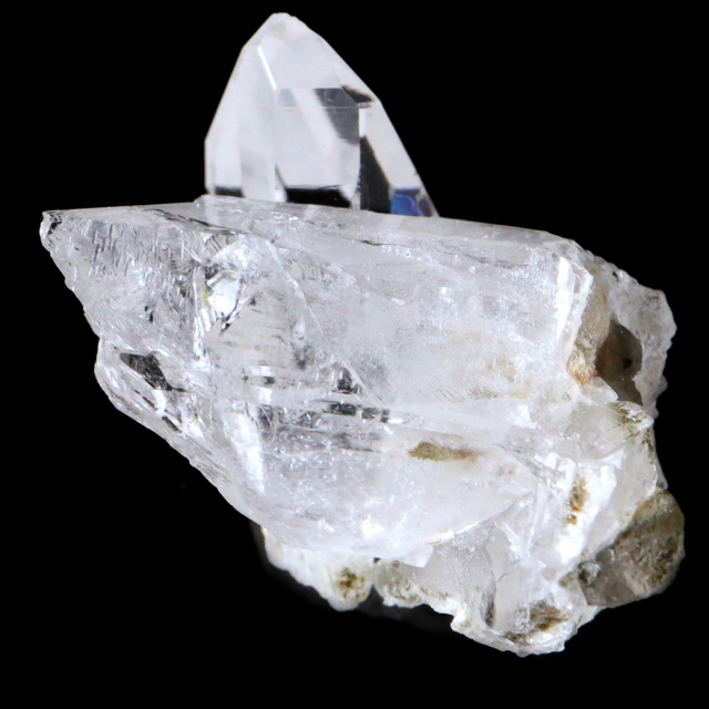 天然 水晶 クラスター ミニ ブラジル ゼッカ産 透明感が美しい ゼッカクォーツ 原石 天然石 1点物 パワーストーン クリスタル