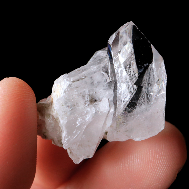 天然 水晶 クラスター ミニ ブラジル ゼッカ産 透明感が美しい ゼッカクォーツ 原石 天然石 1点物 パワーストーン クリスタル