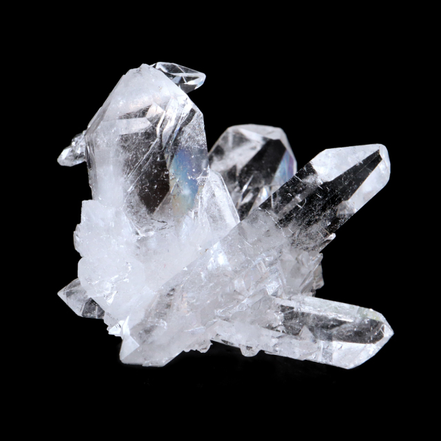 天然 水晶 クラスター ミニ ブラジル ゼッカ産 透明感が美しい ゼッカクォーツ 原石 天然石 1点物 パワーストーン クリスタル