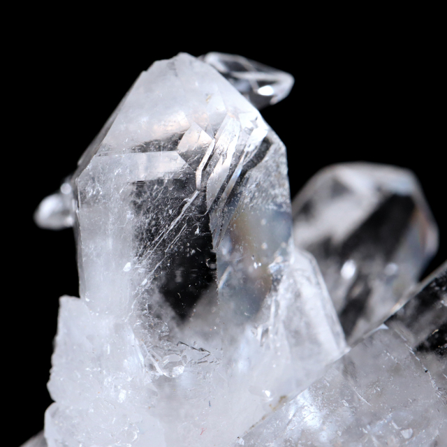 天然 水晶 クラスター ミニ ブラジル ゼッカ産 透明感が美しい ゼッカクォーツ 原石 天然石 1点物 パワーストーン クリスタル