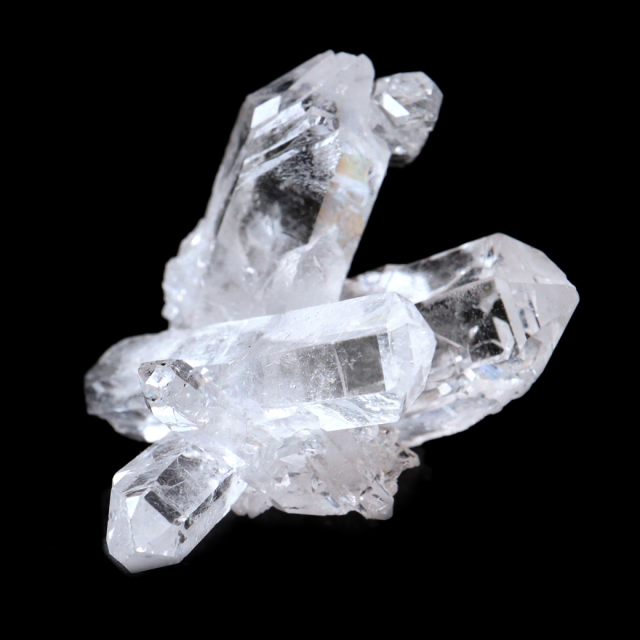 天然 水晶 クラスター ミニ ブラジル ゼッカ産 透明感が美しい ゼッカクォーツ 原石 天然石 1点物 パワーストーン クリスタル
