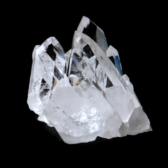 天然 水晶 クラスター ミニ ブラジル ゼッカ産 透明感が美しい ゼッカクォーツ 原石 天然石 1点物 パワーストーン クリスタル