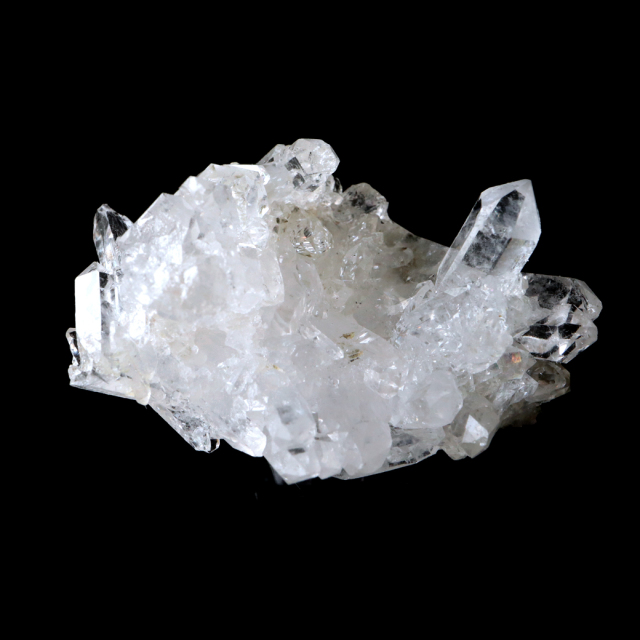 天然 水晶 クラスター ミニ ブラジル ゼッカ産 透明感が美しい ゼッカクォーツ 原石 天然石 1点物 パワーストーン クリスタル