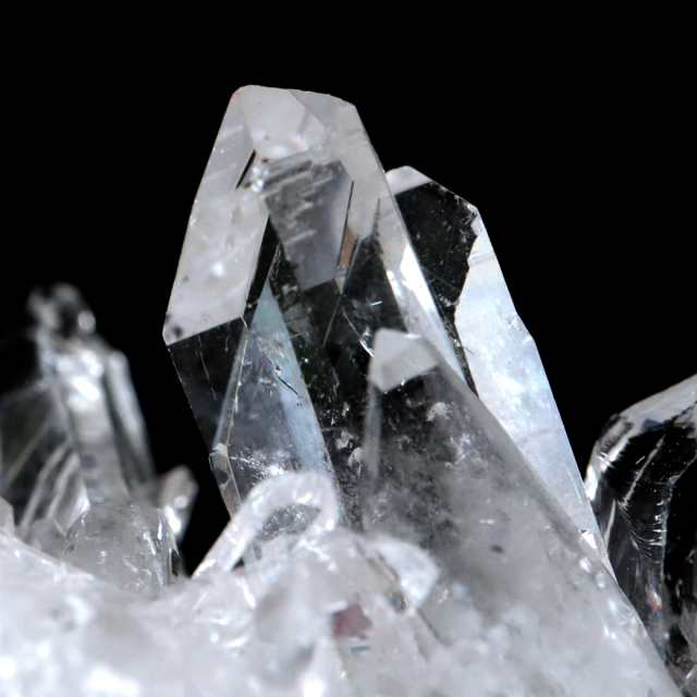 天然 水晶 クラスター ミニ ブラジル ゼッカ産 透明感が美しい ゼッカクォーツ 原石 天然石 1点物 パワーストーン クリスタル