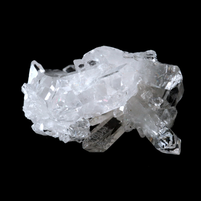 天然 水晶 クラスター ミニ ブラジル ゼッカ産 透明感が美しい ゼッカクォーツ 原石 天然石 1点物 パワーストーン クリスタル