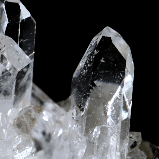 天然 水晶 クラスター ミニ ブラジル ゼッカ産 透明感が美しい ゼッカクォーツ 原石 天然石 1点物 パワーストーン クリスタル