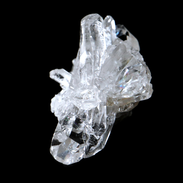 天然 水晶 クラスター ミニ ブラジル ゼッカ産 透明感が美しい ゼッカクォーツ 原石 天然石 1点物 パワーストーン クリスタル