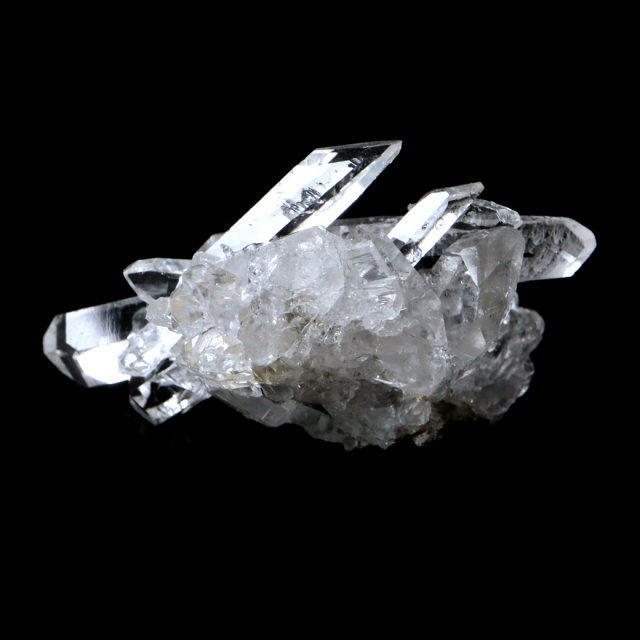 天然 水晶 クラスター ミニ ブラジル ゼッカ産 透明感が美しい ゼッカクォーツ 原石 天然石 1点物 パワーストーン クリスタル