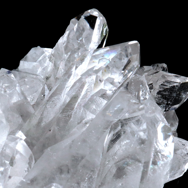 天然 水晶 クラスター ミニ ブラジル ゼッカ産 透明感が美しい ゼッカクォーツ 原石 天然石 1点物 パワーストーン クリスタル