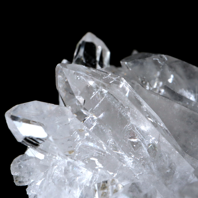 天然 水晶 クラスター ミニ ブラジル ゼッカ産 透明感が美しい ゼッカクォーツ 原石 天然石 1点物 パワーストーン クリスタル