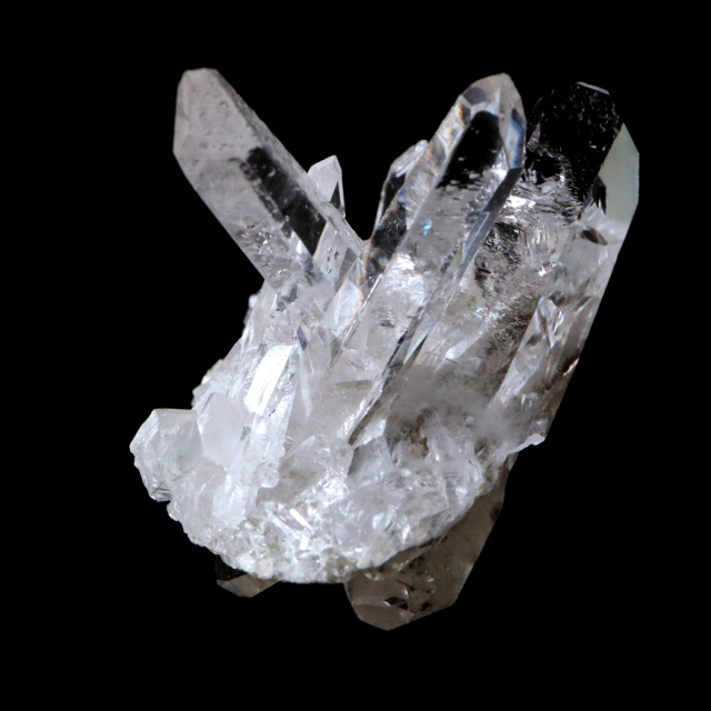 天然 水晶 クラスター ミニ ブラジル ゼッカ産 透明感が美しい ゼッカクォーツ 原石 天然石 1点物 パワーストーン クリスタル