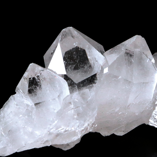 天然 水晶 クラスター ミニ ブラジル ゼッカ産 透明感が美しい ゼッカクォーツ 原石 天然石 1点物 パワーストーン クリスタル