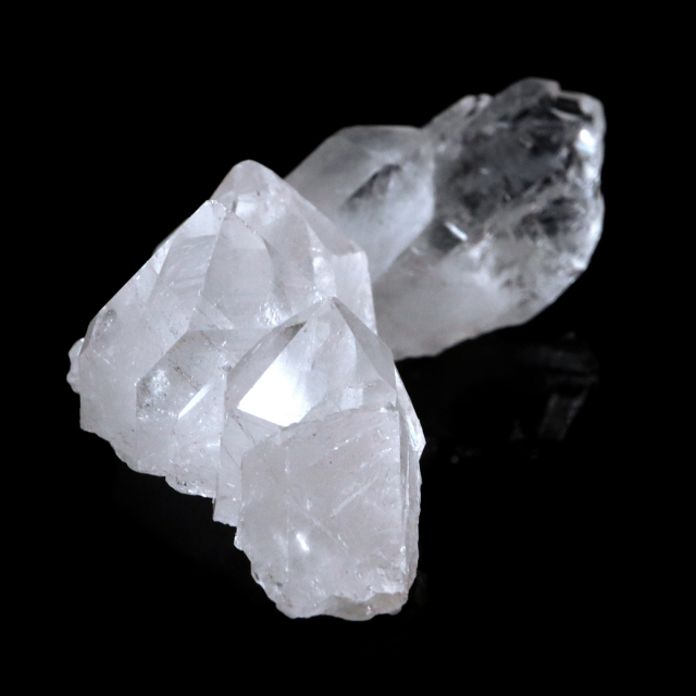 天然 水晶 クラスター ミニ ブラジル ゼッカ産 透明感が美しい ゼッカクォーツ 原石 天然石 1点物 パワーストーン クリスタル