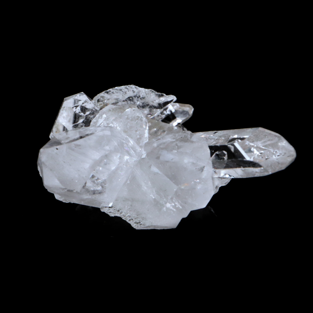 天然 水晶 クラスター ミニ ブラジル ゼッカ産 透明感が美しい ゼッカクォーツ 原石 天然石 1点物 パワーストーン クリスタル