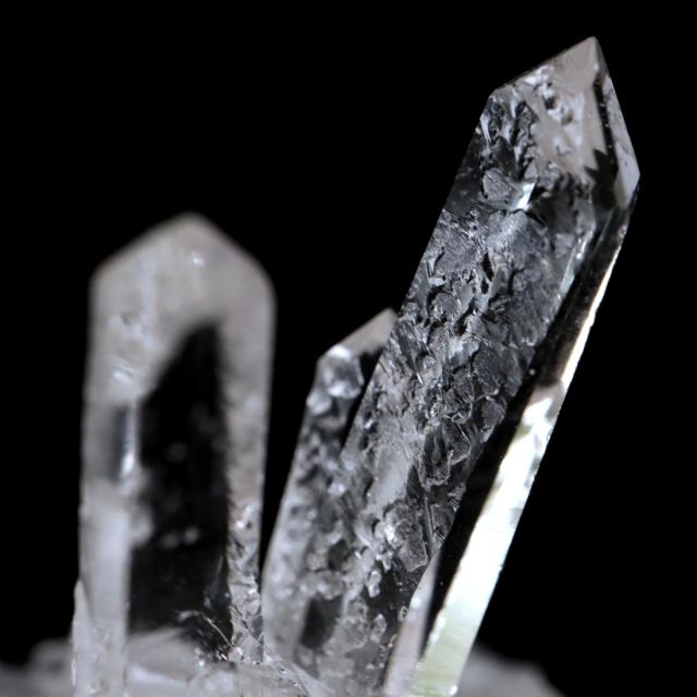 天然 水晶 クラスター ミニ ブラジル ゼッカ産 透明感が美しい ゼッカクォーツ 原石 天然石 1点物 パワーストーン クリスタル