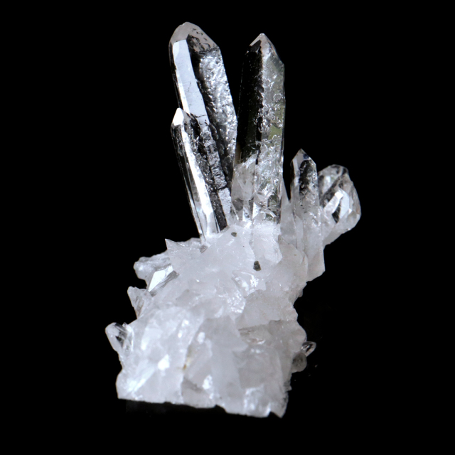 天然 水晶 クラスター ミニ ブラジル ゼッカ産 透明感が美しい ゼッカクォーツ 原石 天然石 1点物 パワーストーン クリスタル