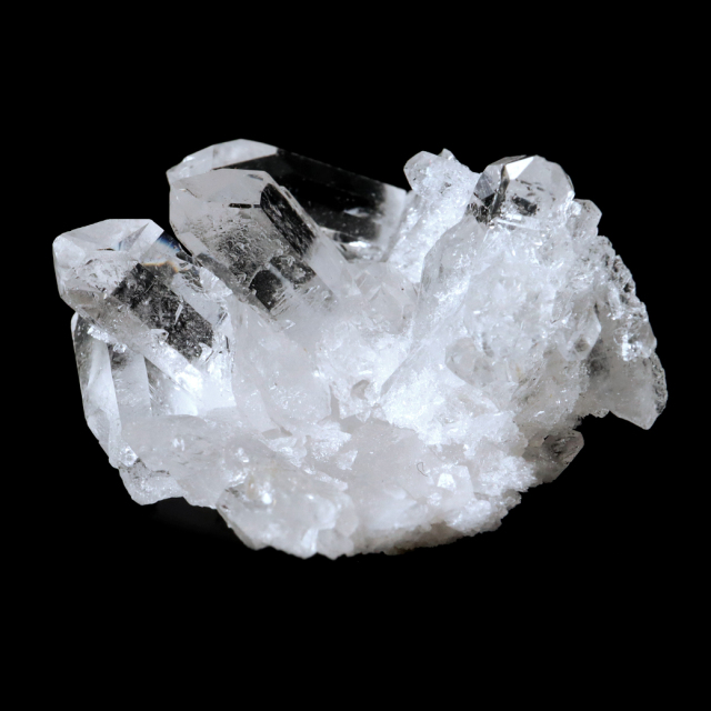 天然 水晶 クラスター ミニ ブラジル ゼッカ産 透明感が美しい ゼッカクォーツ 原石 天然石 1点物 パワーストーン クリスタル