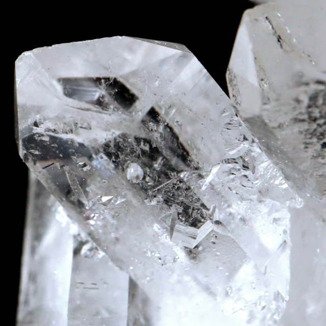 天然 水晶 クラスター ミニ ブラジル ゼッカ産 透明感が美しい ゼッカクォーツ 原石 天然石 1点物 パワーストーン クリスタル