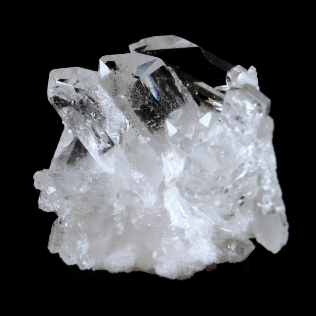 天然 水晶 クラスター ミニ ブラジル ゼッカ産 透明感が美しい ゼッカクォーツ 原石 天然石 1点物 パワーストーン クリスタル