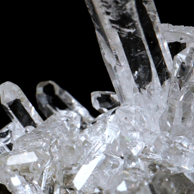 天然 水晶 クラスター ミニ ブラジル ゼッカ産 透明感が美しい ゼッカクォーツ 原石 天然石 1点物 パワーストーン クリスタル