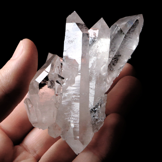 天然 水晶 クラスター 111g ブラジル ゼッカ産 双剣 ダブル 天然 水晶 クラスター 111g ブラジル ゼッカ産 双剣 ダブル