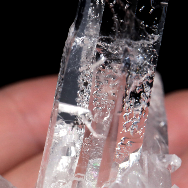天然 水晶 クラスター ブラジル ゼッカ産 透明感が美しい ゼッカクォーツ 原石 天然石 1点物 パワーストーン
