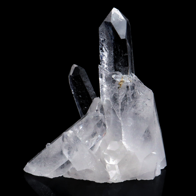 天然 水晶 クラスター ブラジル ゼッカ産 透明感が美しい ゼッカクォーツ 原石 天然石 1点物 パワーストーン
