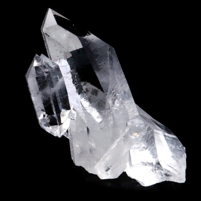 天然 水晶 クラスター ブラジル ゼッカ産 透明感が美しい ゼッカクォーツ 原石 天然石 1点物 パワーストーン