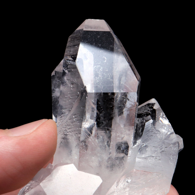 天然 水晶 クラスター ブラジル ゼッカ産 透明感が美しい ゼッカクォーツ 原石 天然石 1点物 パワーストーン