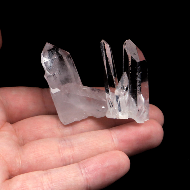 天然 水晶 クラスター ブラジル ゼッカ産 透明感が美しい ゼッカクォーツ 原石 天然石 1点物 パワーストーン