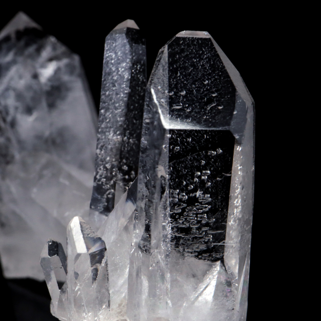 天然 水晶 クラスター ブラジル ゼッカ産 透明感が美しい ゼッカクォーツ 原石 天然石 1点物 パワーストーン