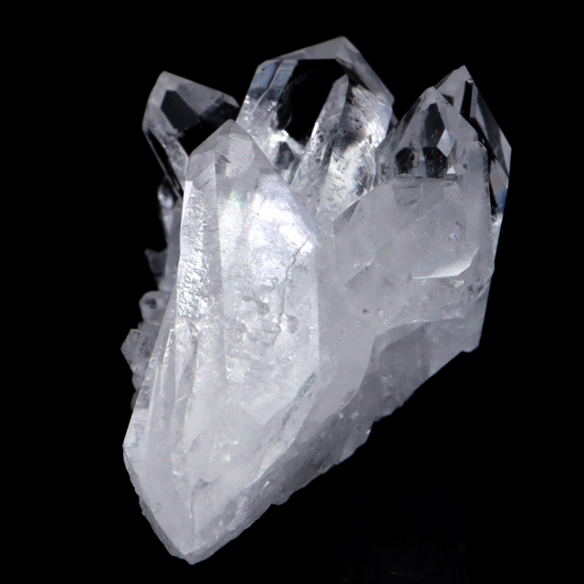 天然 水晶 クラスター ブラジル ゼッカ産 透明感が美しい ゼッカクォーツ 原石 天然石 1点物 パワーストーン