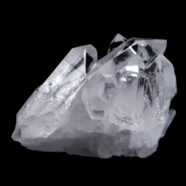 天然 水晶 クラスター ブラジル ゼッカ産 透明感が美しい ゼッカクォーツ 原石 天然石 1点物 パワーストーン
