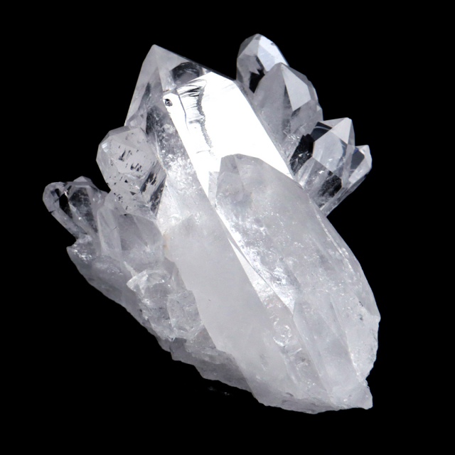 天然 水晶 クラスター ブラジル ゼッカ産 透明感が美しい ゼッカクォーツ 原石 天然石 1点物 パワーストーン