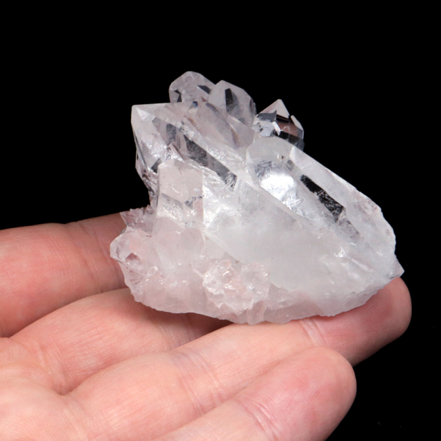天然 水晶 クラスター ブラジル ゼッカ産 透明感が美しい ゼッカクォーツ 原石 天然石 1点物 パワーストーン