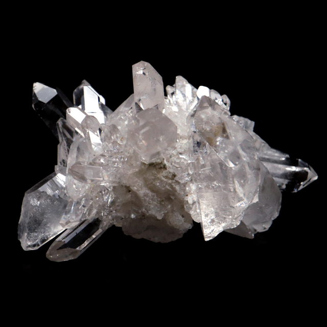 天然 水晶 クラスター ブラジル ゼッカ産 透明感が美しい ゼッカクォーツ 原石 天然石 1点物 パワーストーン