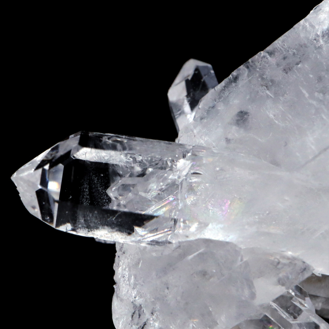 天然 水晶 クラスター ブラジル ゼッカ産 透明感が美しい ゼッカクォーツ 原石 天然石 1点物 パワーストーン