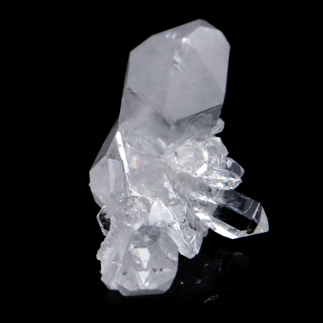 天然 水晶 クラスター ブラジル ゼッカ産 透明感が美しい ゼッカクォーツ 原石 天然石 1点物 パワーストーン
