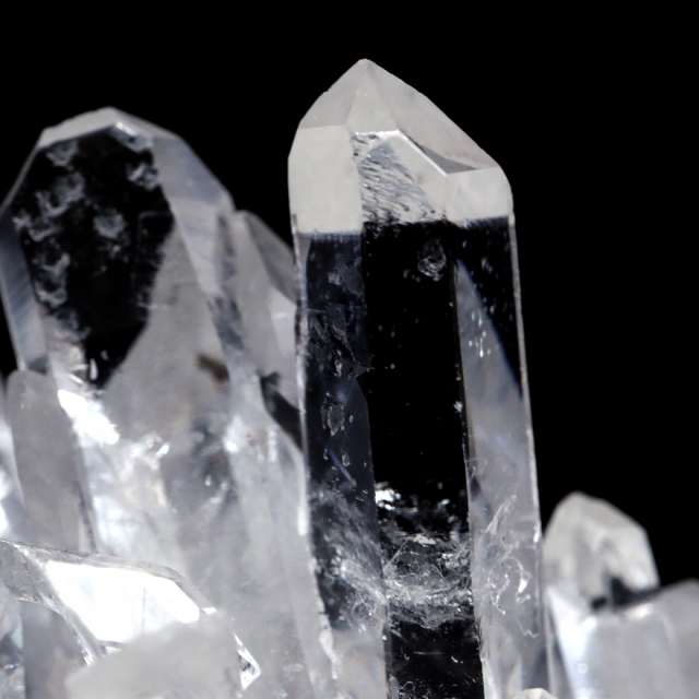 天然 水晶 クラスター ブラジル ゼッカ産 透明感が美しい ゼッカクォーツ 原石 天然石 1点物 パワーストーン