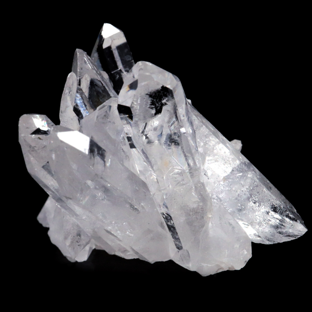天然 水晶 クラスター ブラジル ゼッカ産 透明感が美しい ゼッカクォーツ 原石 天然石 1点物 パワーストーン
