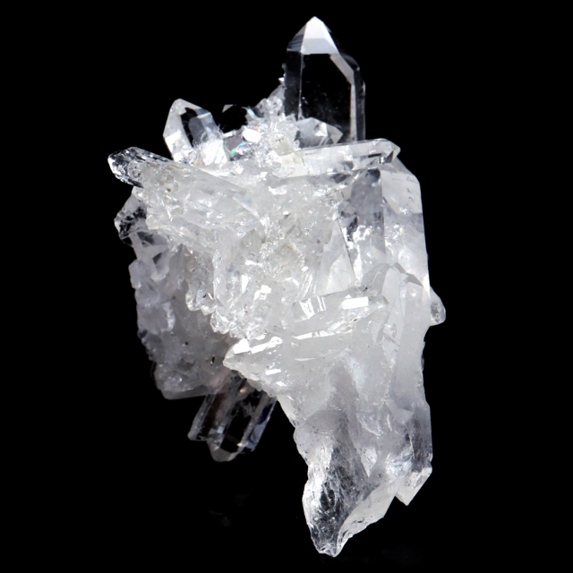 天然 水晶 クラスター ブラジル ゼッカ産 透明感が美しい ゼッカクォーツ 原石 天然石 1点物 パワーストーン